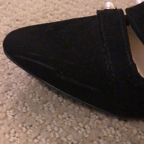 Women’s pointed toe black flats - Picture 6 of 6